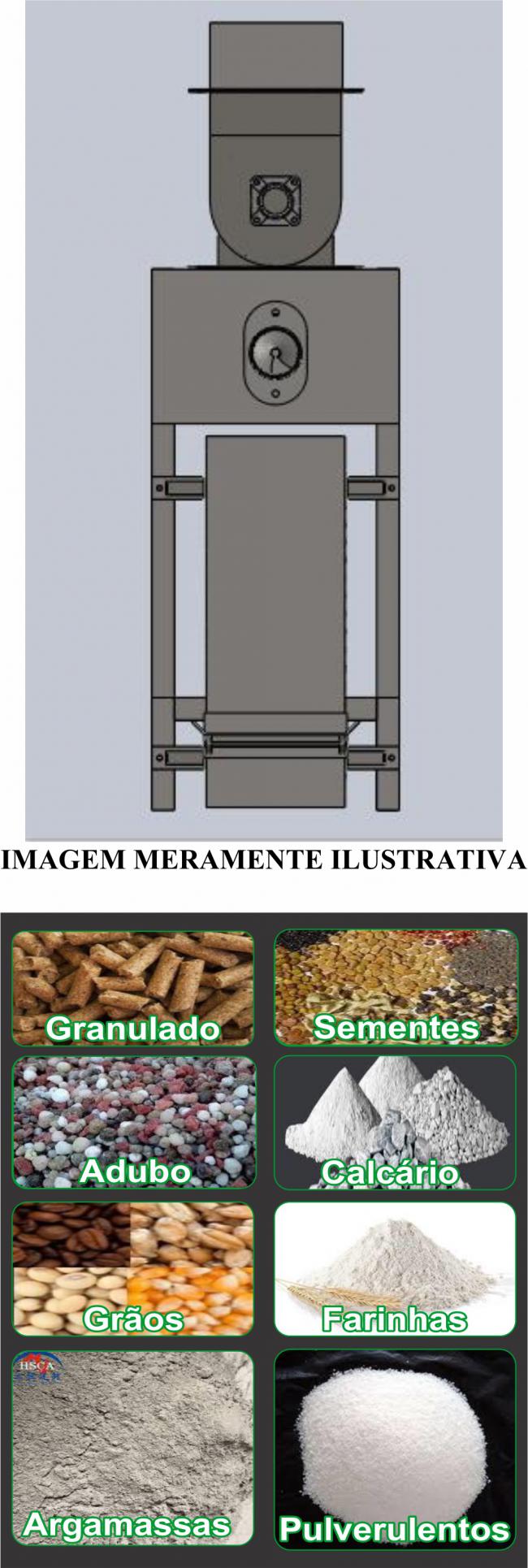 Ensacadeira Embolsadora de Rosca - ER - A60